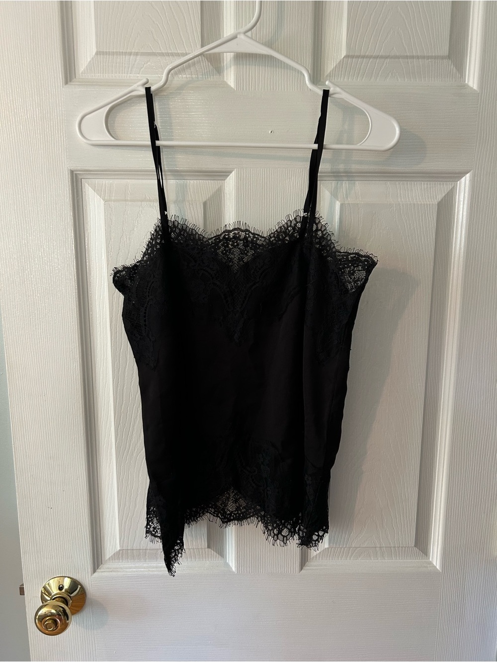 Storia Black Lace Trim Camisole